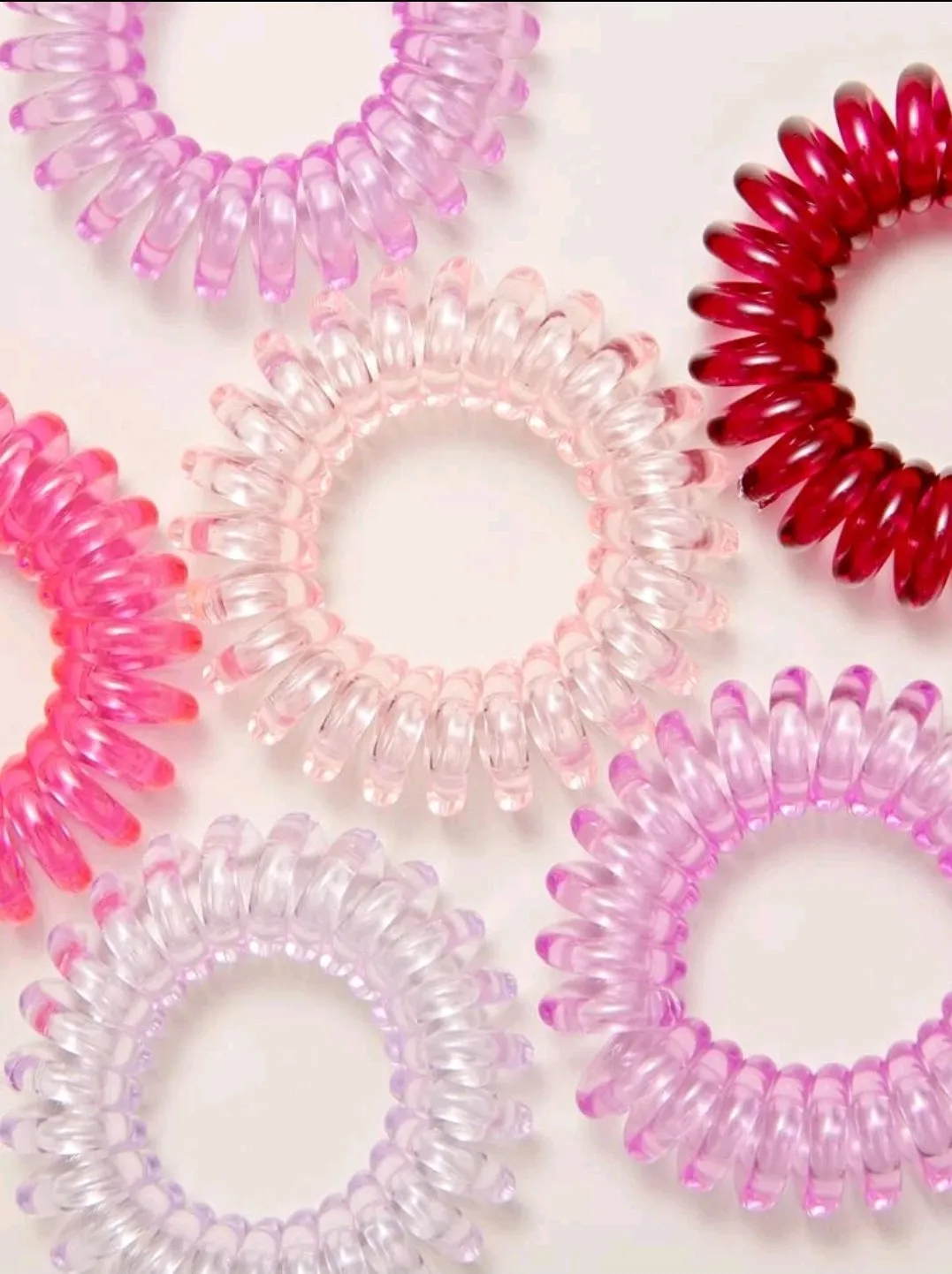 18pcs Coil Wire Hair Tie - Multicolor