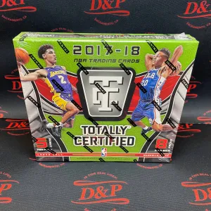2017/18 Panini Totally Certified Basketball Hobby Box