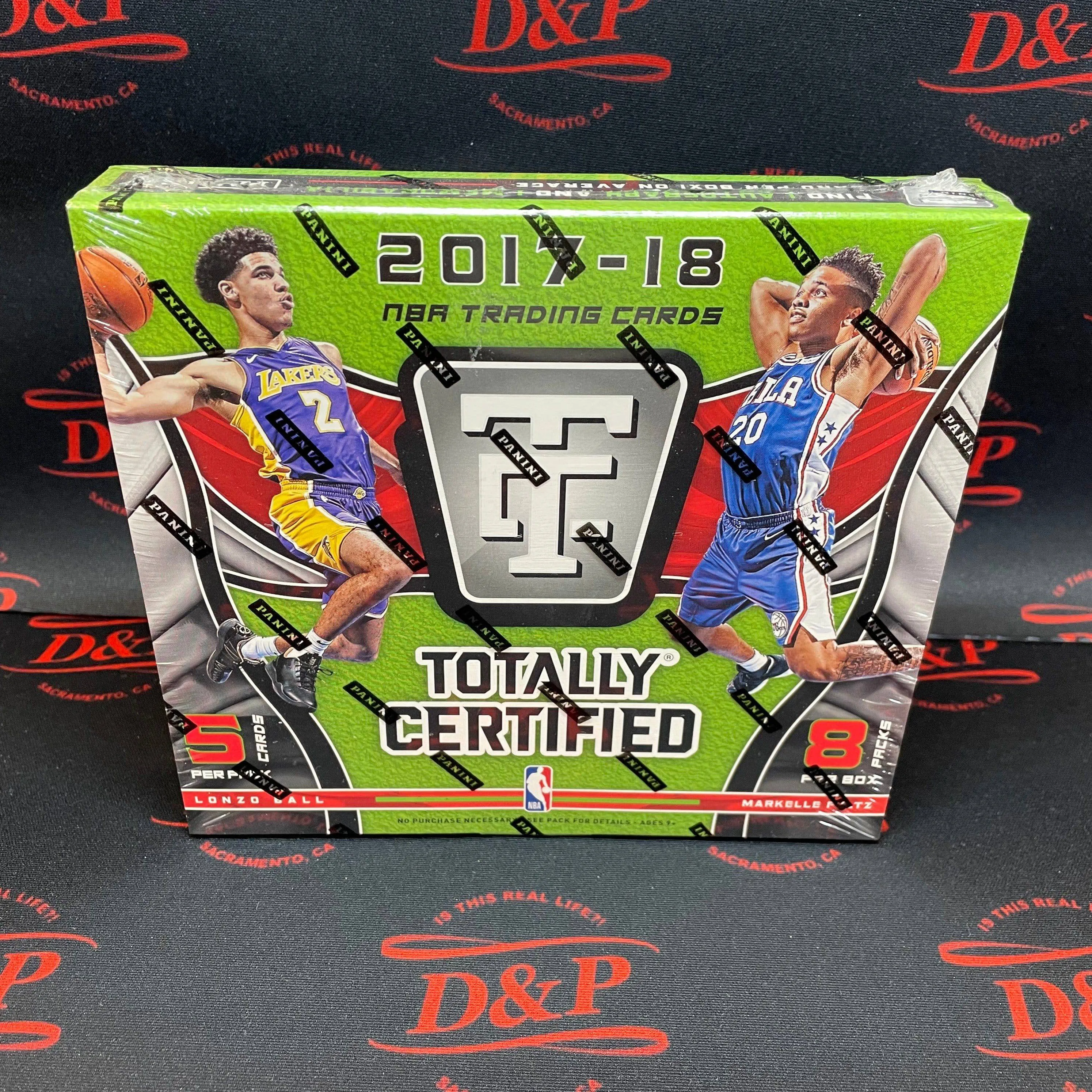 2017/18 Panini Totally Certified Basketball Hobby Box