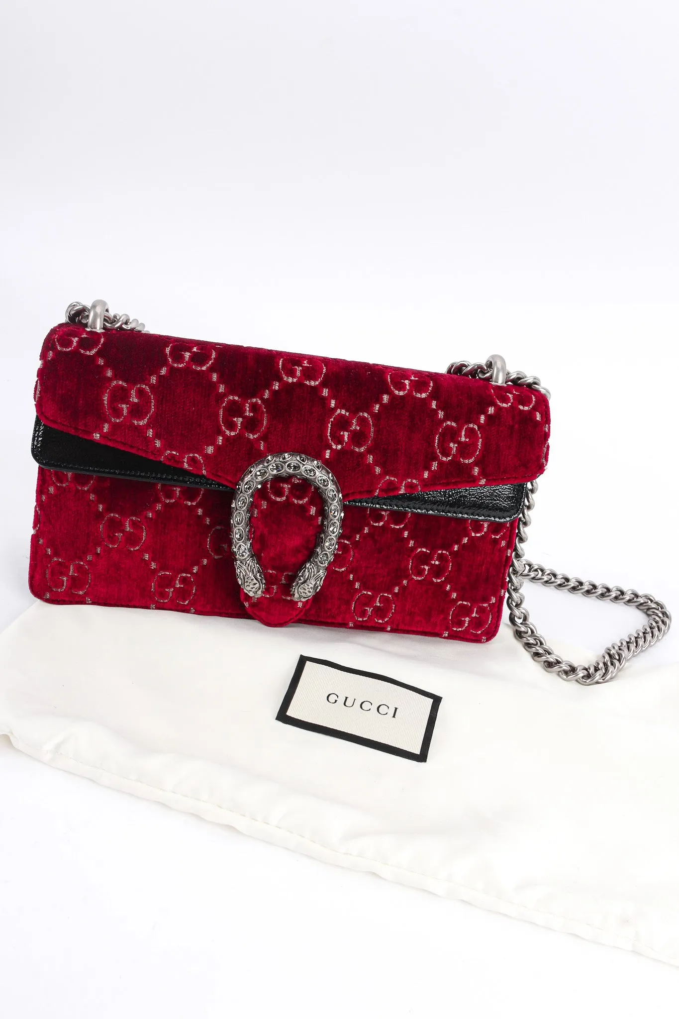 2018 Dionysus Monogram Velvet Bag