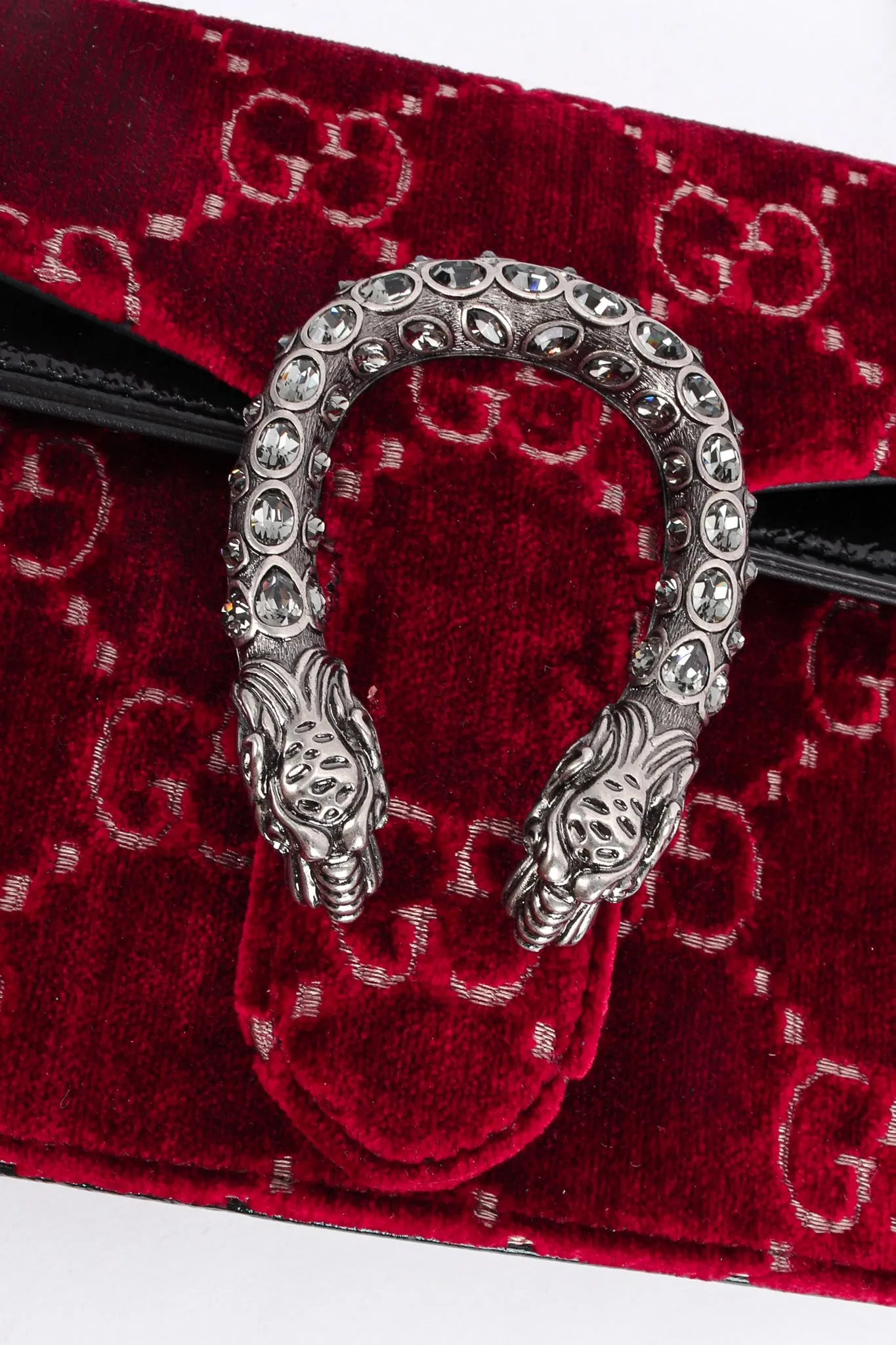 2018 Dionysus Monogram Velvet Bag