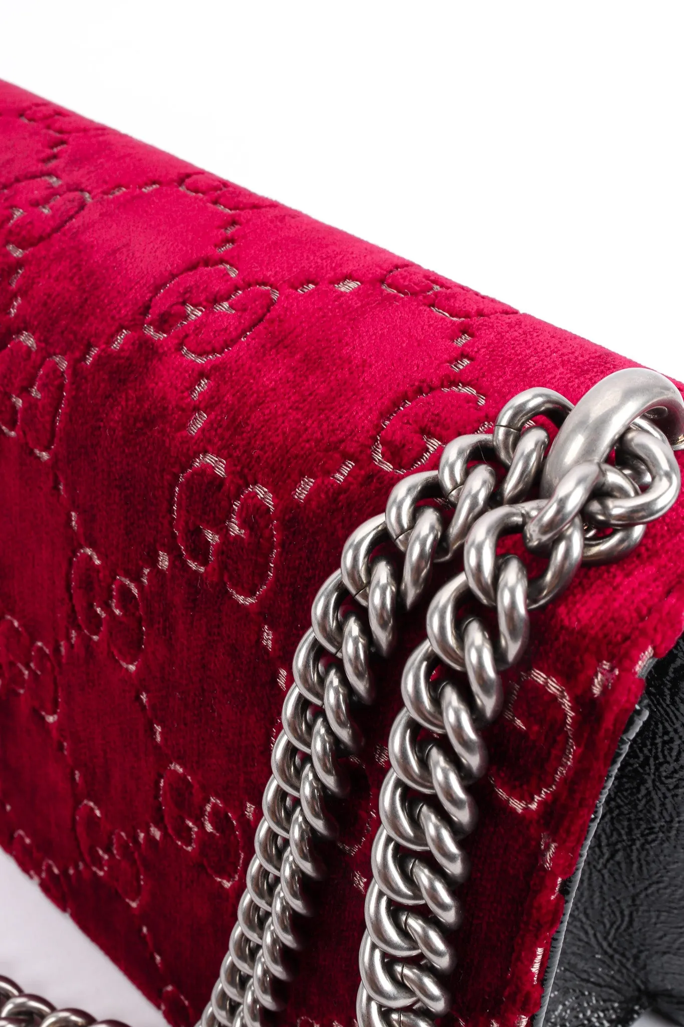 2018 Dionysus Monogram Velvet Bag