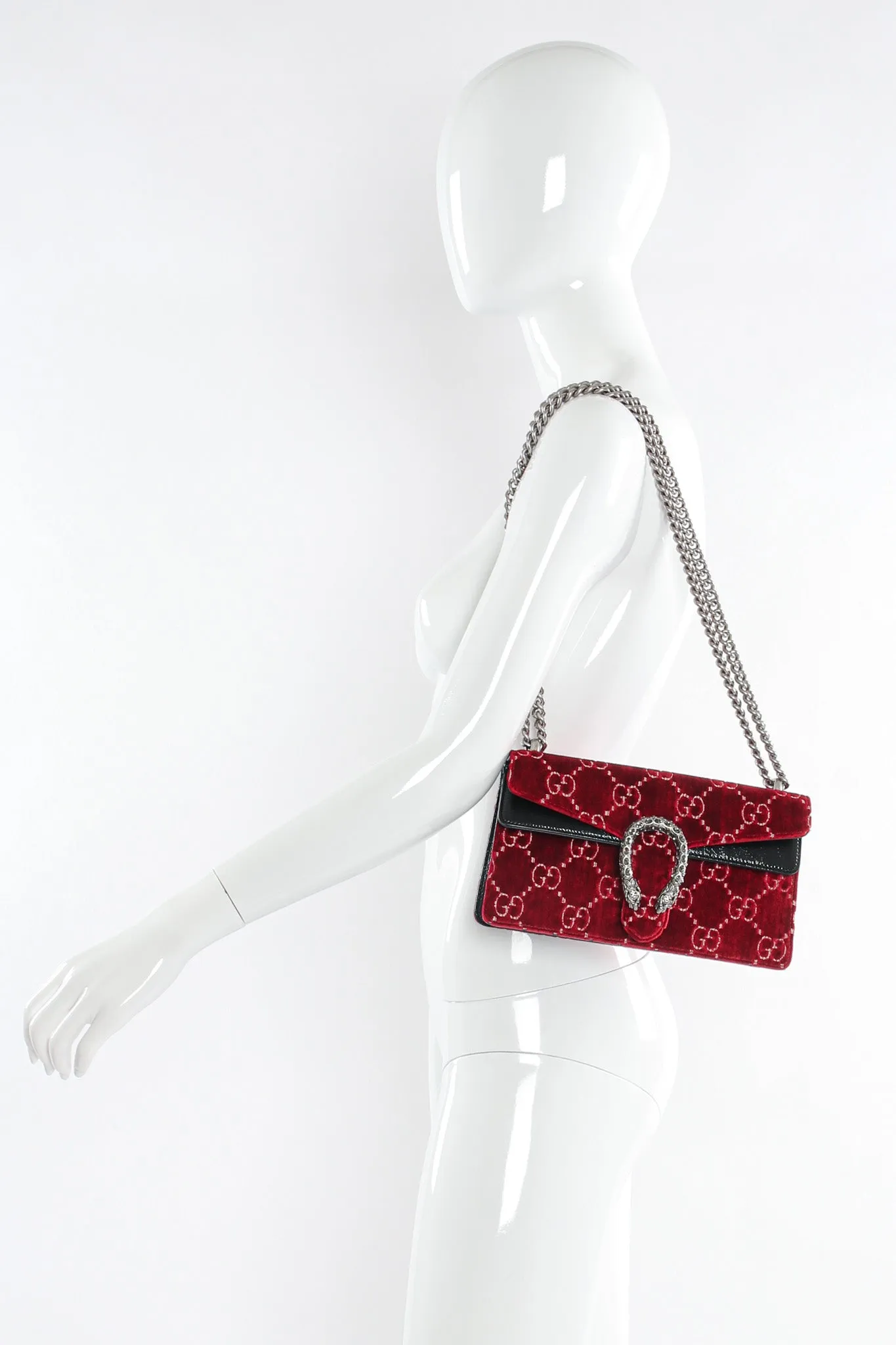 2018 Dionysus Monogram Velvet Bag