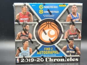 2019/20 Panini Chronicles Basketball Hobby Box *