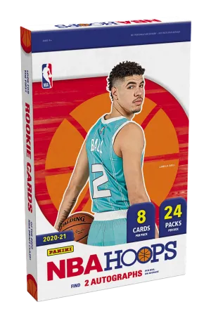 2020-21 Panini NBA Hoops Hobby Box