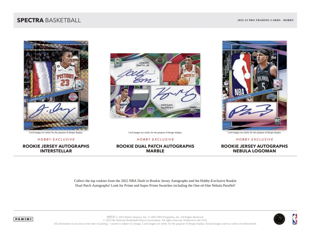 2022-23 Panini Spectra Basketball Fotl