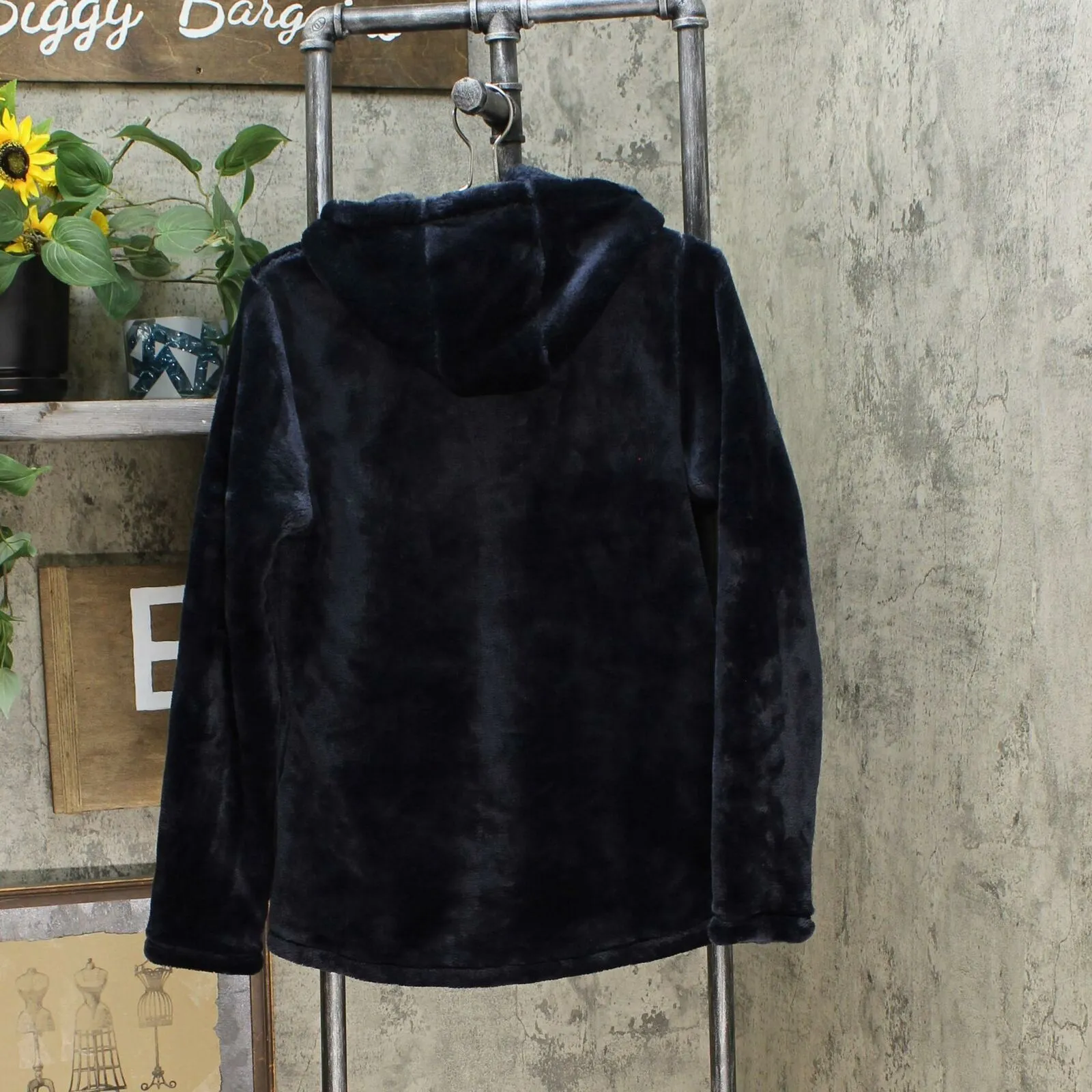 32 Degrees Heat Women's Hooded Plush Faux Fur Fleece Jacket