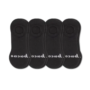 4 Pack - Women's No Show Socks