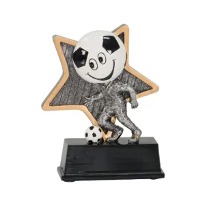 5" Soccer Little Pal Resin Award