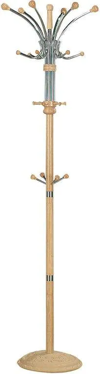 Acme Hubert Coat Rack in Natural Finish 06317NA