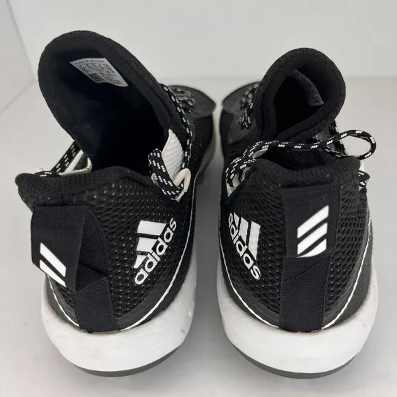 Adidas Mens 628249 Black Icon V Metal Low Top 3 Stripe Size 12.5 Baseball Cleats