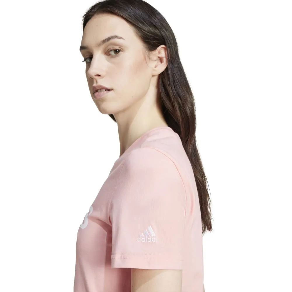 Adidas Womens Essentials Slim Logo T Shirt