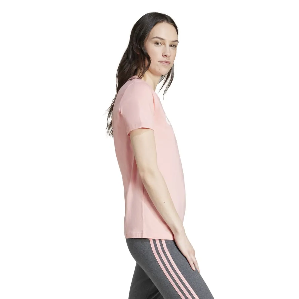 Adidas Womens Essentials Slim Logo T Shirt