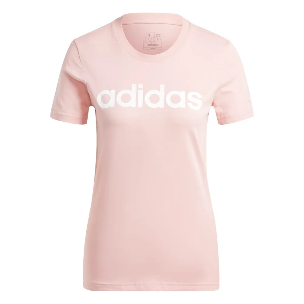 Adidas Womens Essentials Slim Logo T Shirt