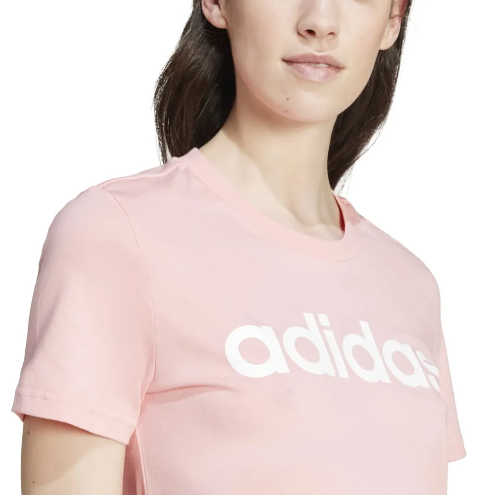 Adidas Womens Essentials Slim Logo T Shirt