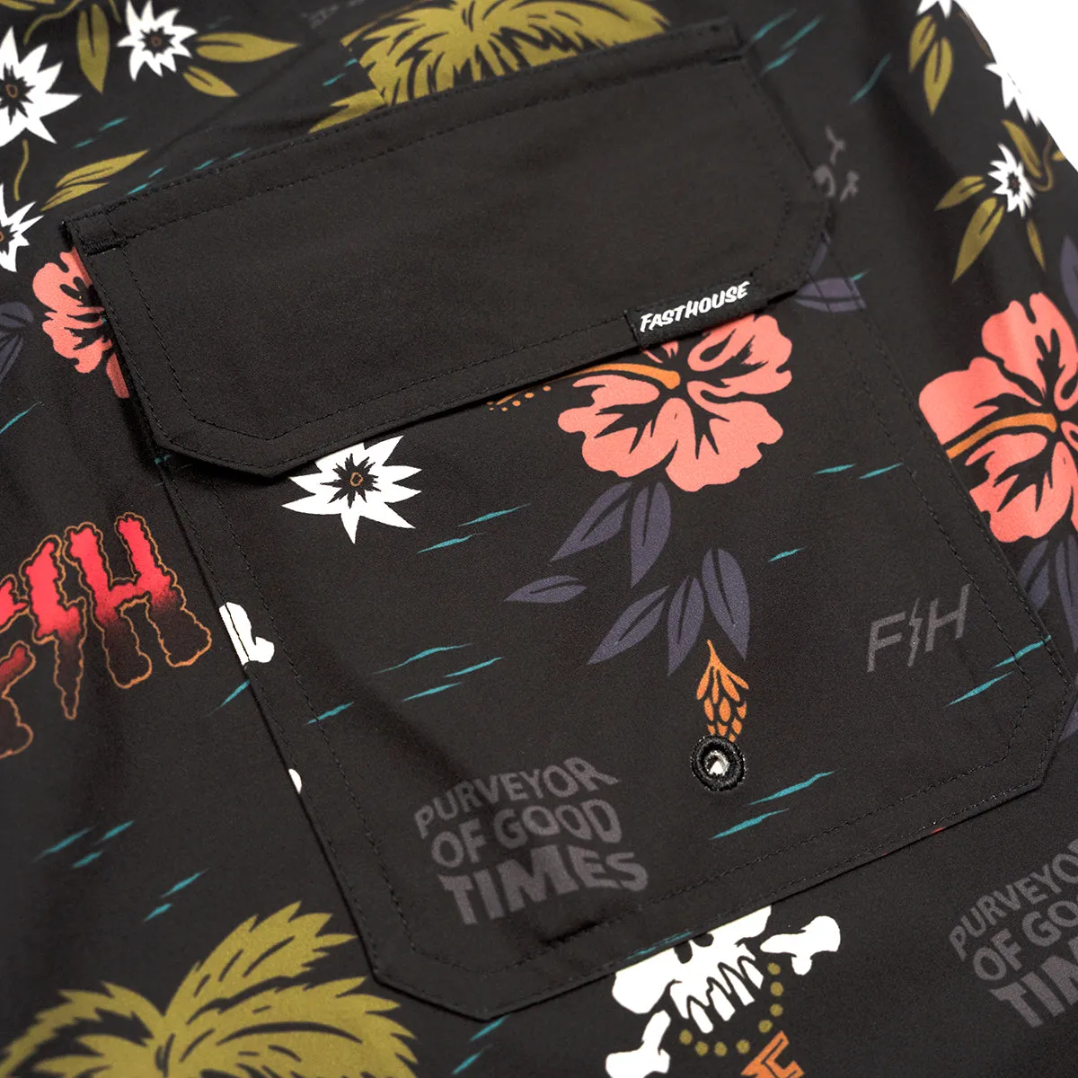 After Hours 3-Pocket Tribe Youth Boardshort - Black