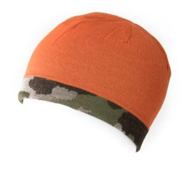 Alpaca Hat 100% - Camouflage Beanie Reversible