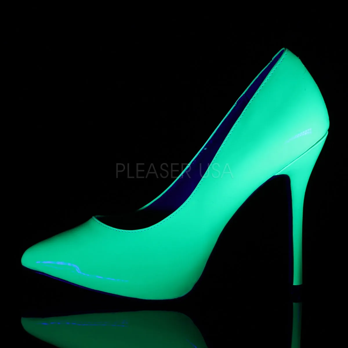 AMUSE-20  Neon Green Patent