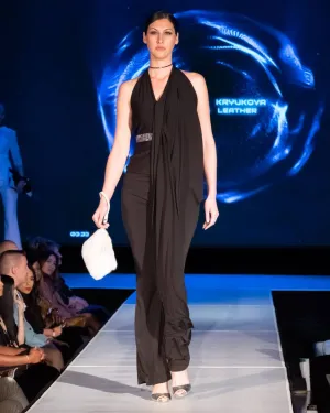 Asymmetric High Low Open Back Top