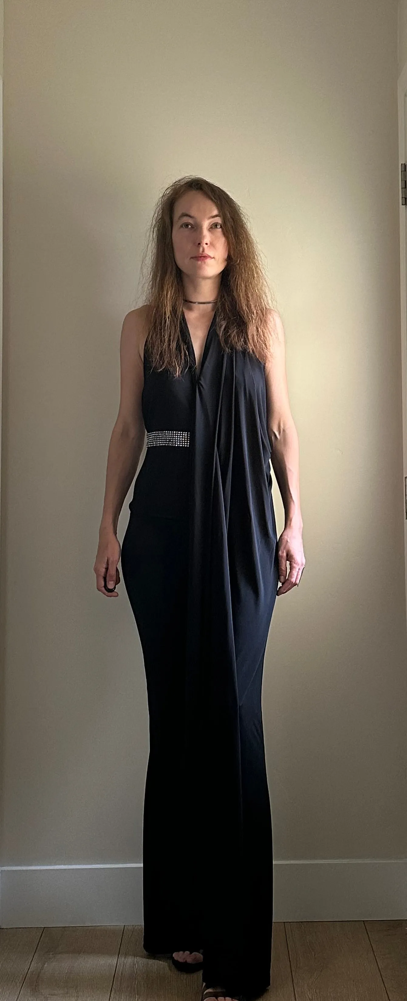 Asymmetric High Low Open Back Top