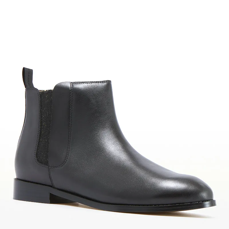 AUSTEN II - BLACK LEATHER