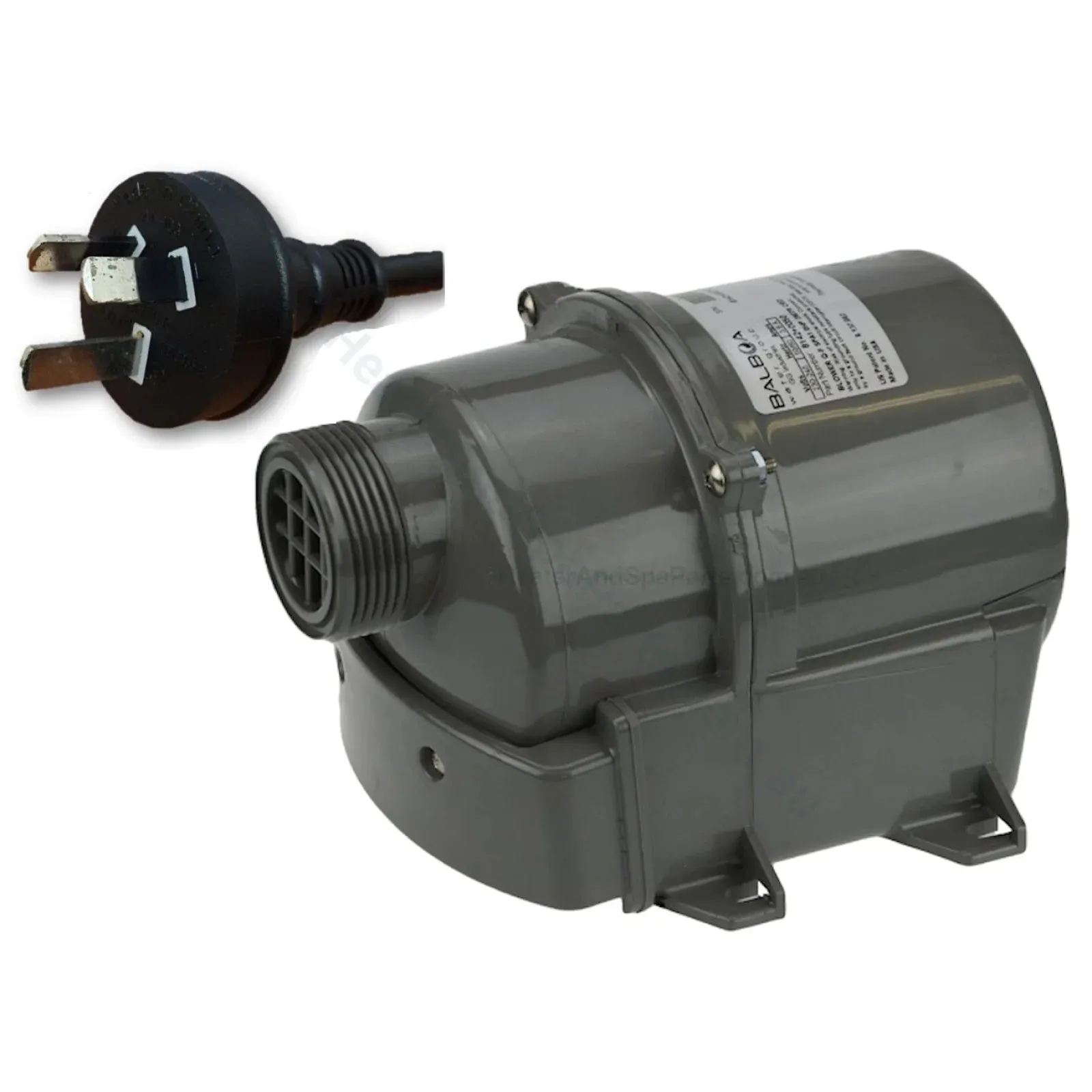 Balboa Quiet-Flo Spa Blower - 1hp - Universal Spa Blower