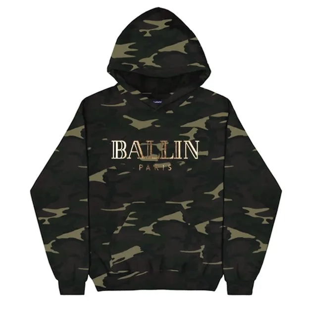 BALLIN CAMO HOODIE