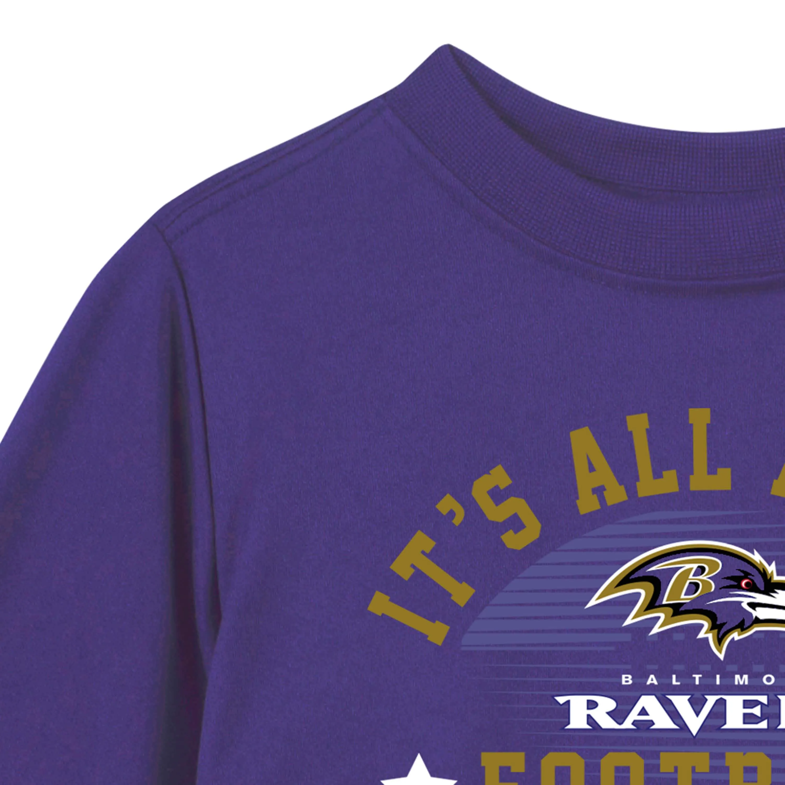 Baltimore Ravens Boys Long Sleeve Tee Shirt