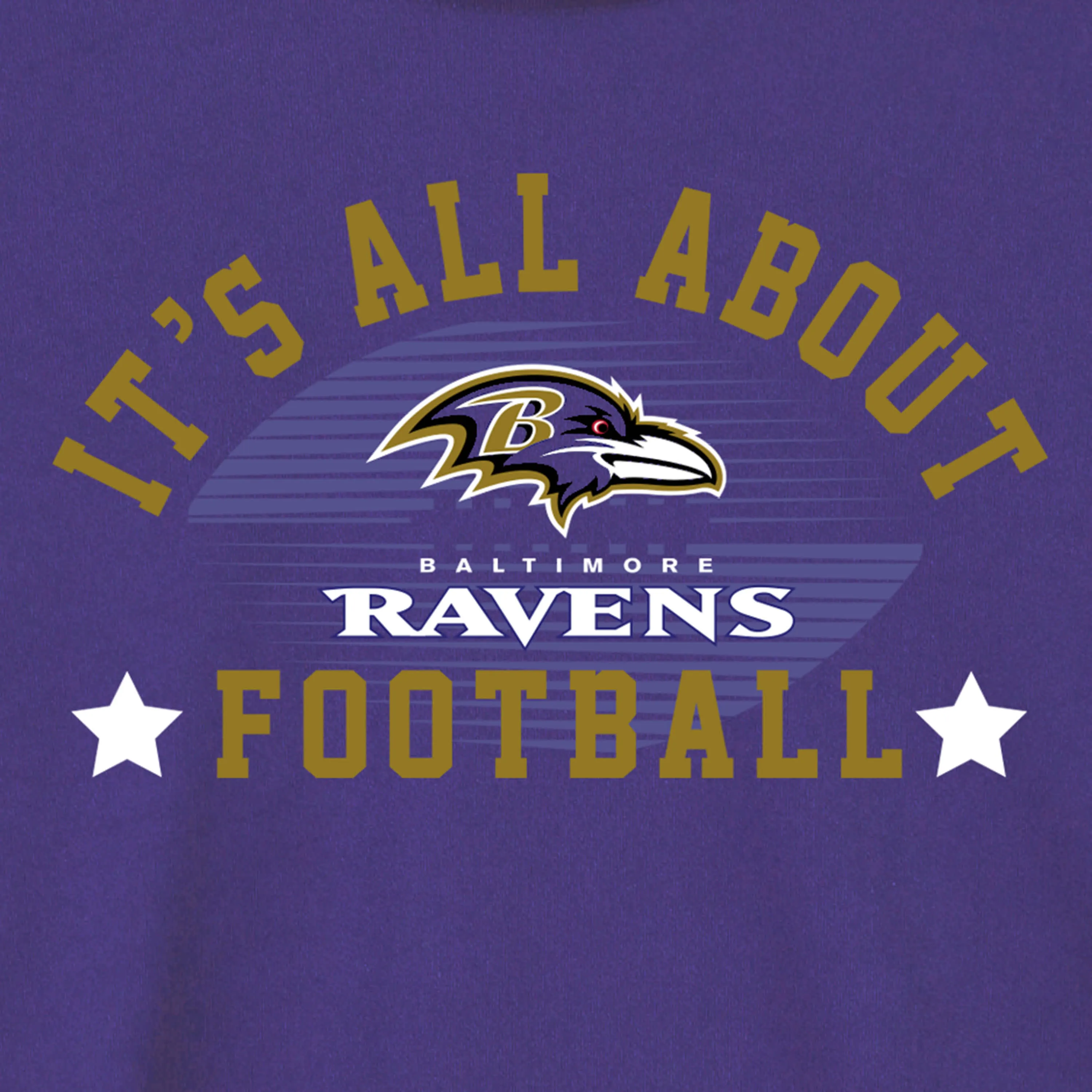 Baltimore Ravens Boys Long Sleeve Tee Shirt