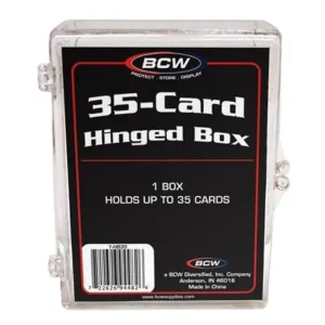 BCW Hinged Box 35 Count