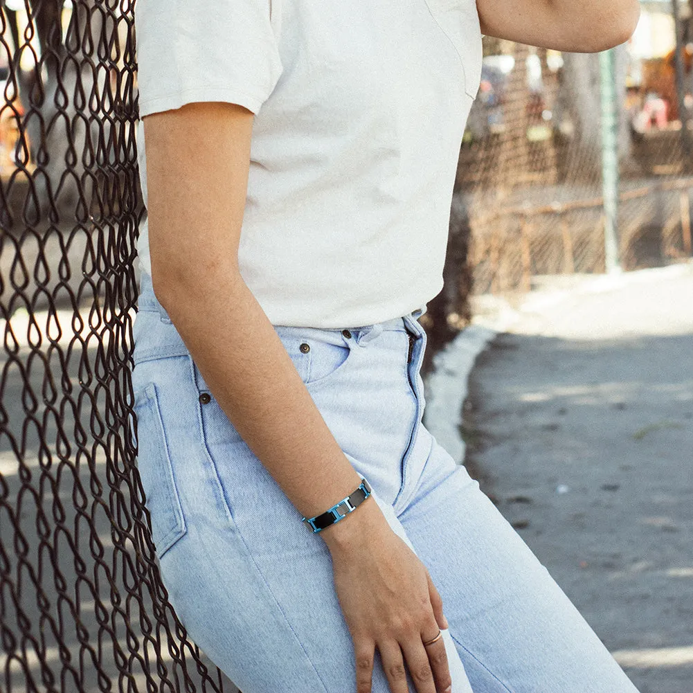 Black & Blue Bracelet