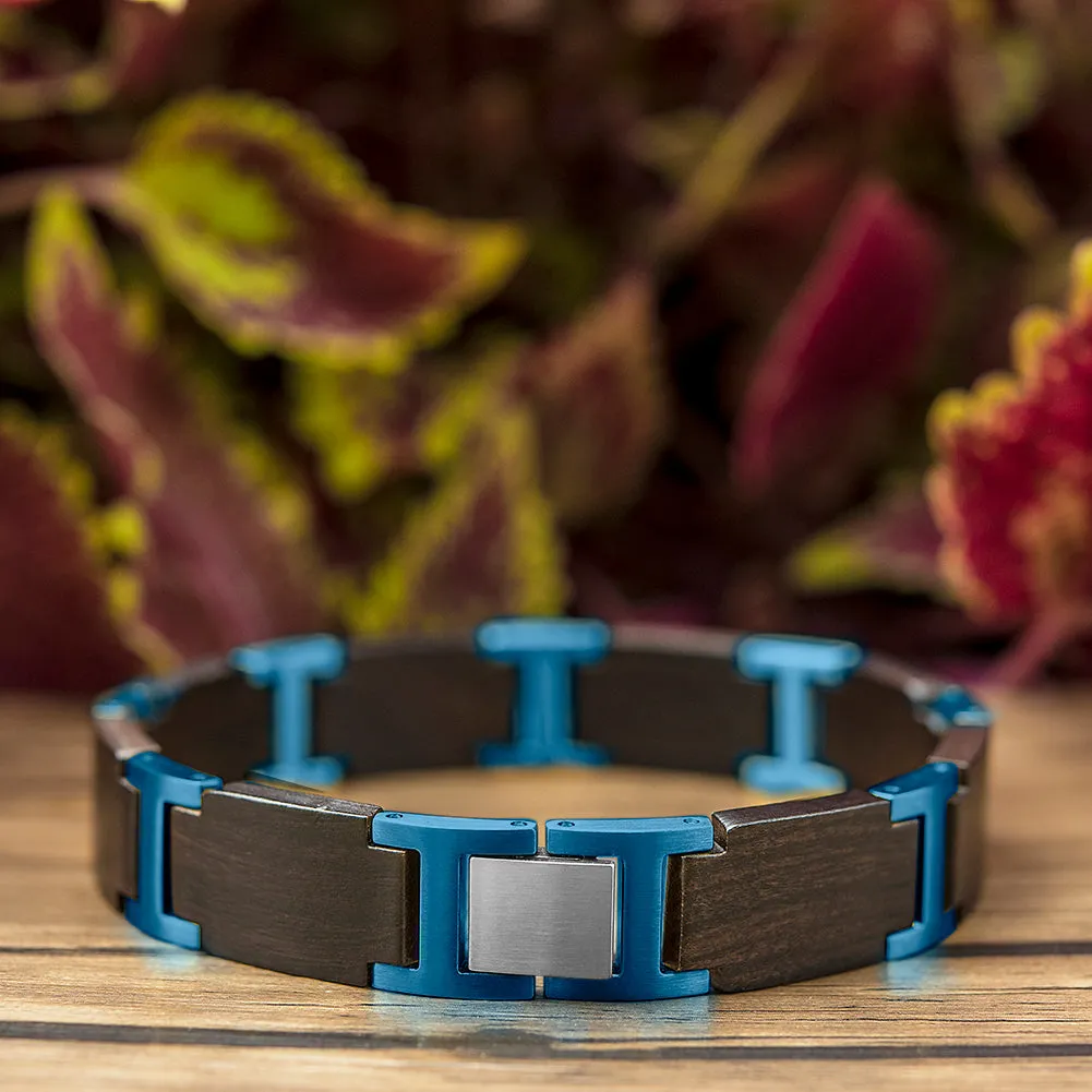 Black & Blue Bracelet