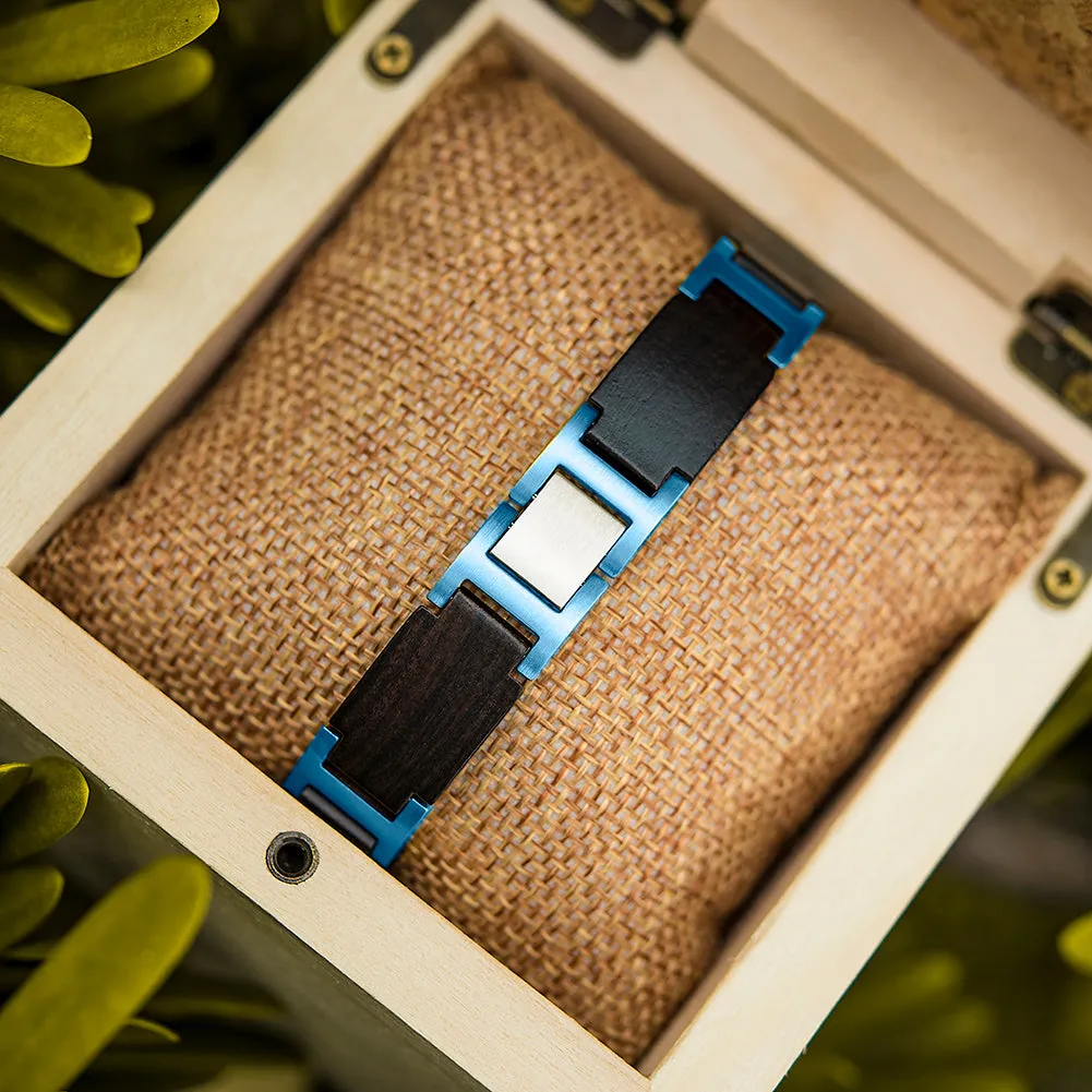 Black & Blue Bracelet