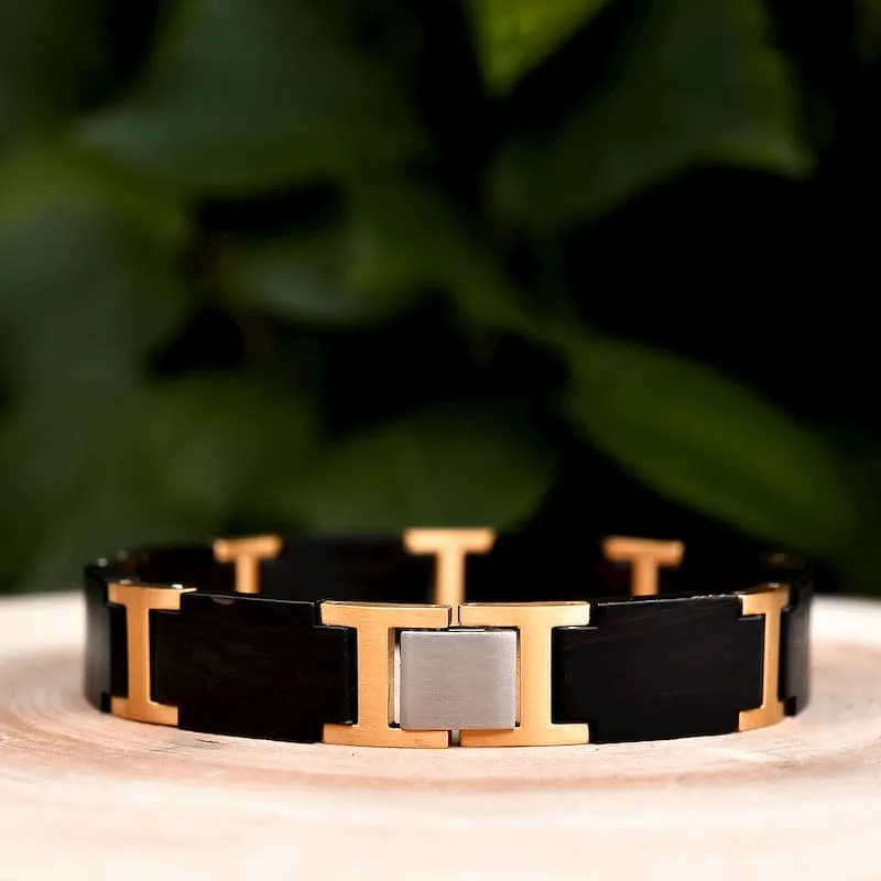 Black & Gold Bracelet