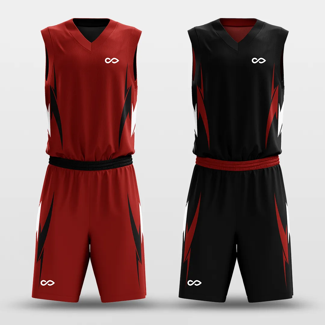 Boomerang - Customized Reversible Sublimated Basketball Set