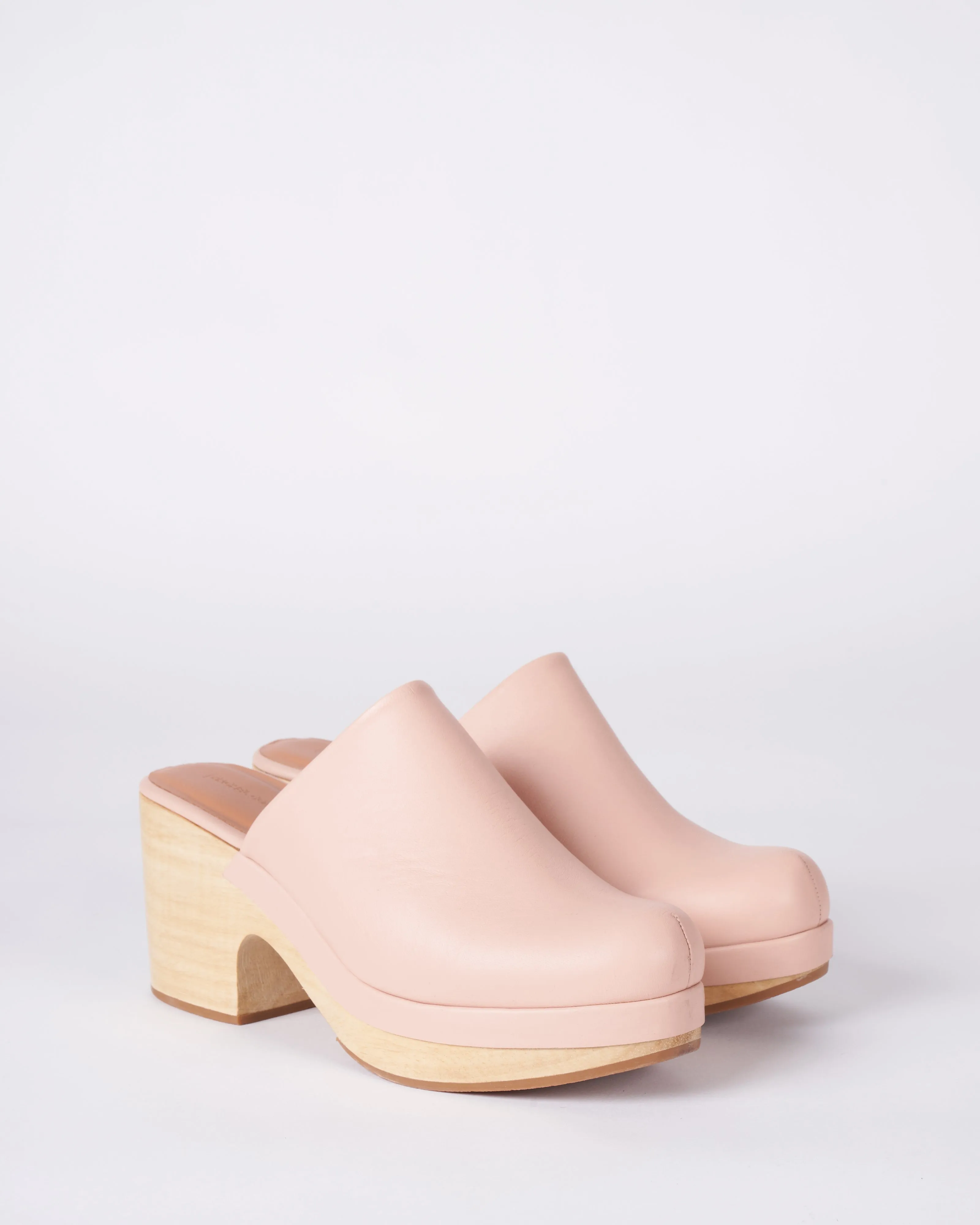 bose clog - leather upper - blush
