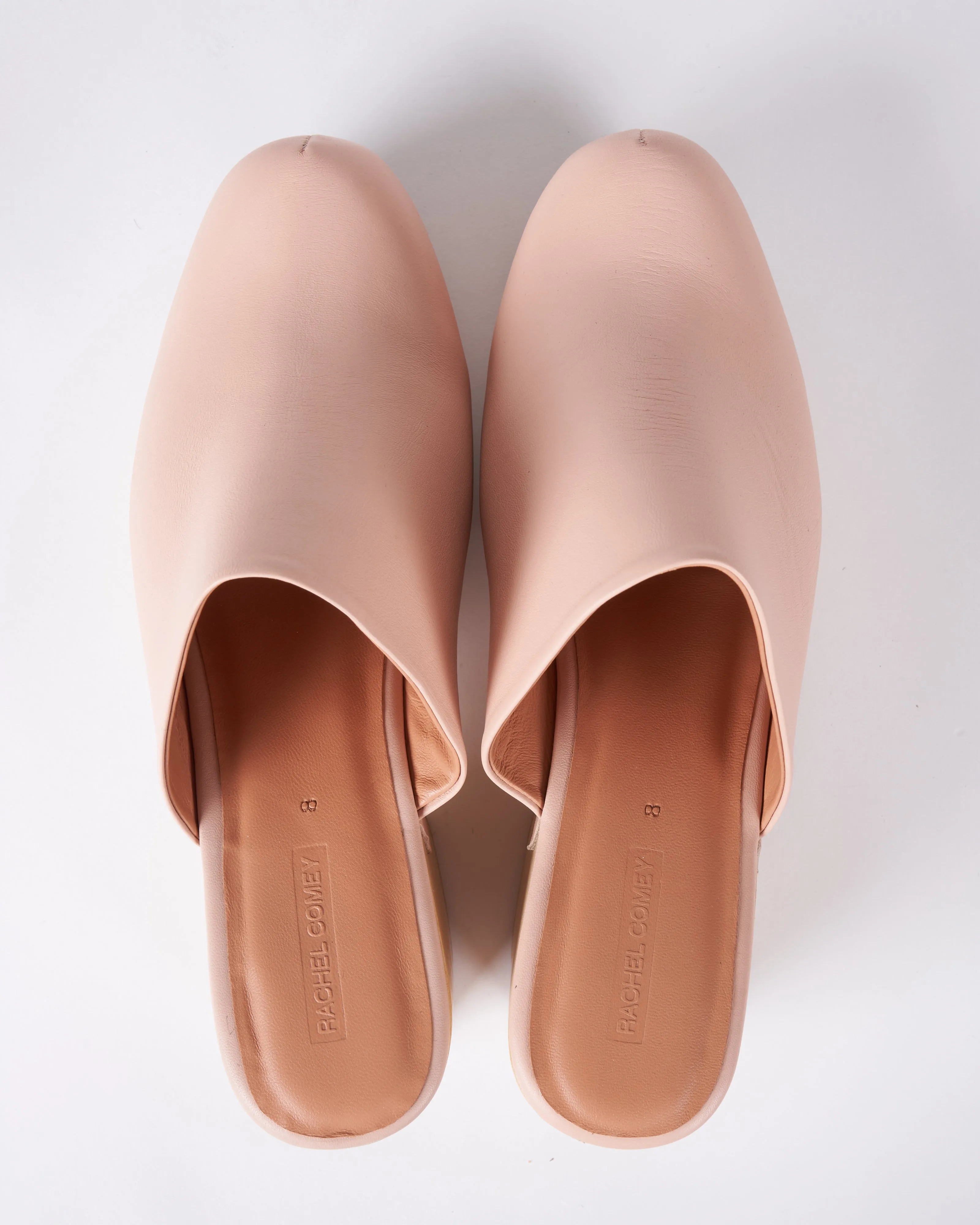 bose clog - leather upper - blush