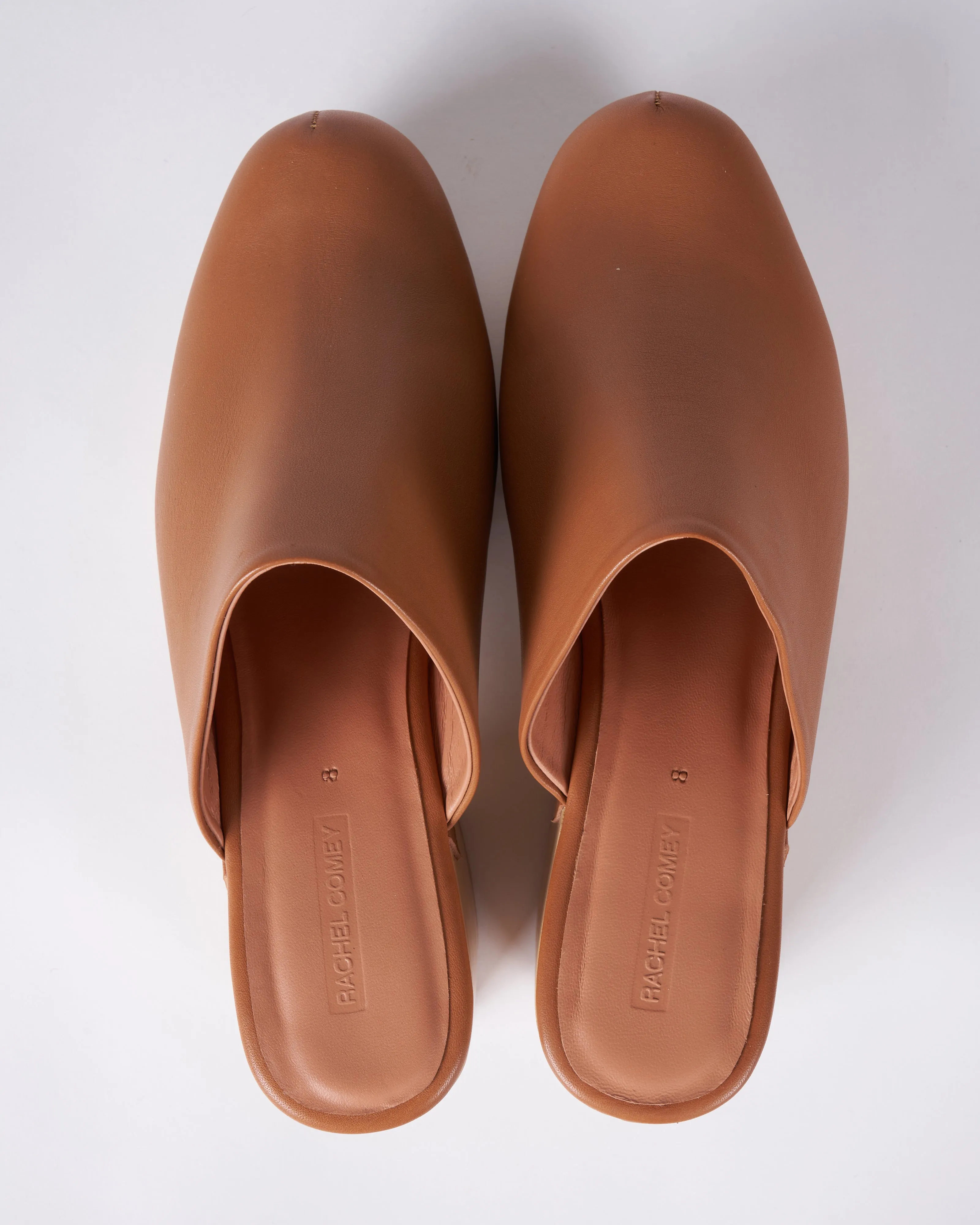 bose clog - leather upper - natural