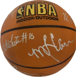 Boston Celtics Greats Signed Basketball PSA/DNA Autographed Celtics