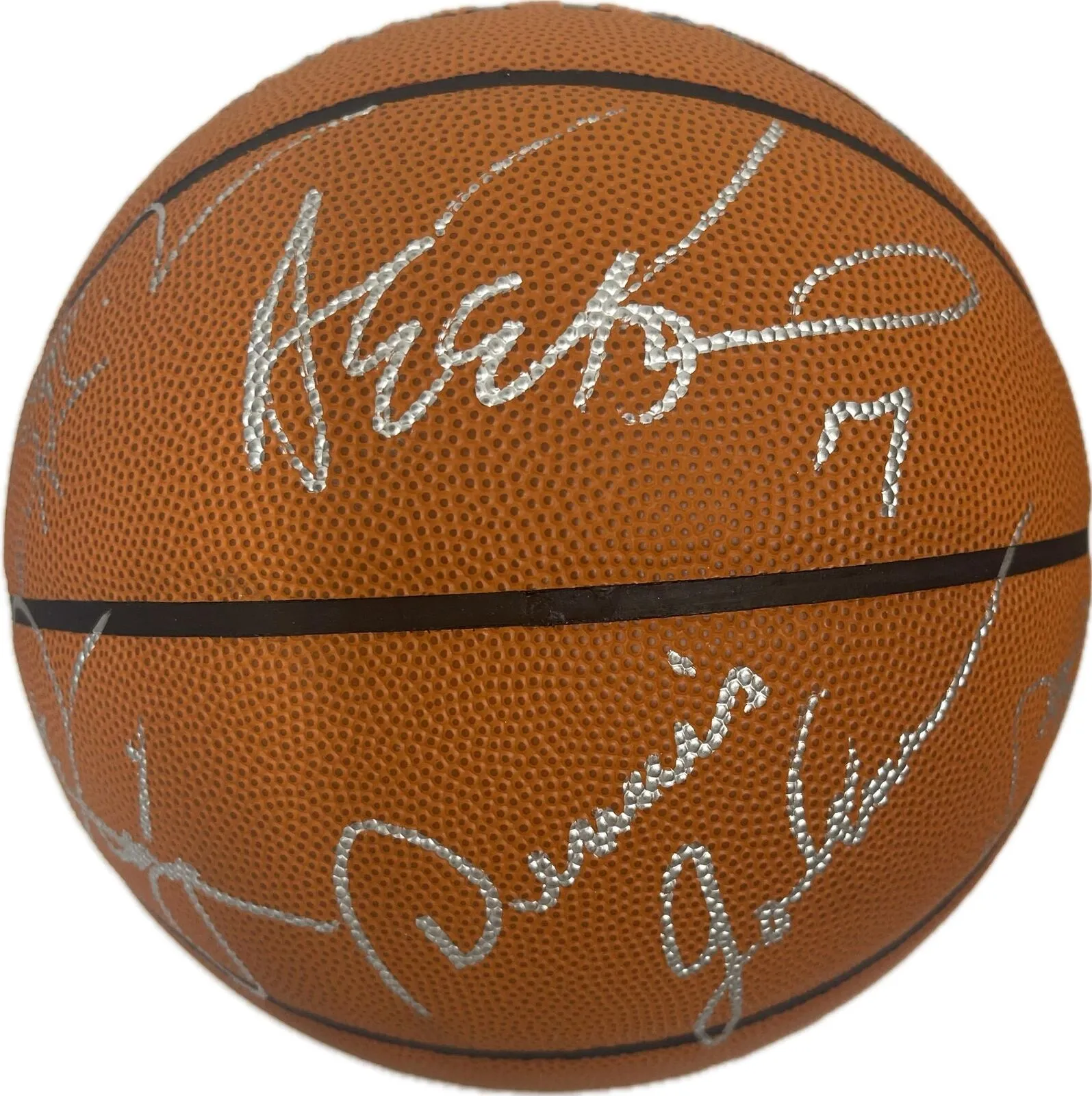 Boston Celtics Greats Signed Basketball PSA/DNA Autographed Celtics