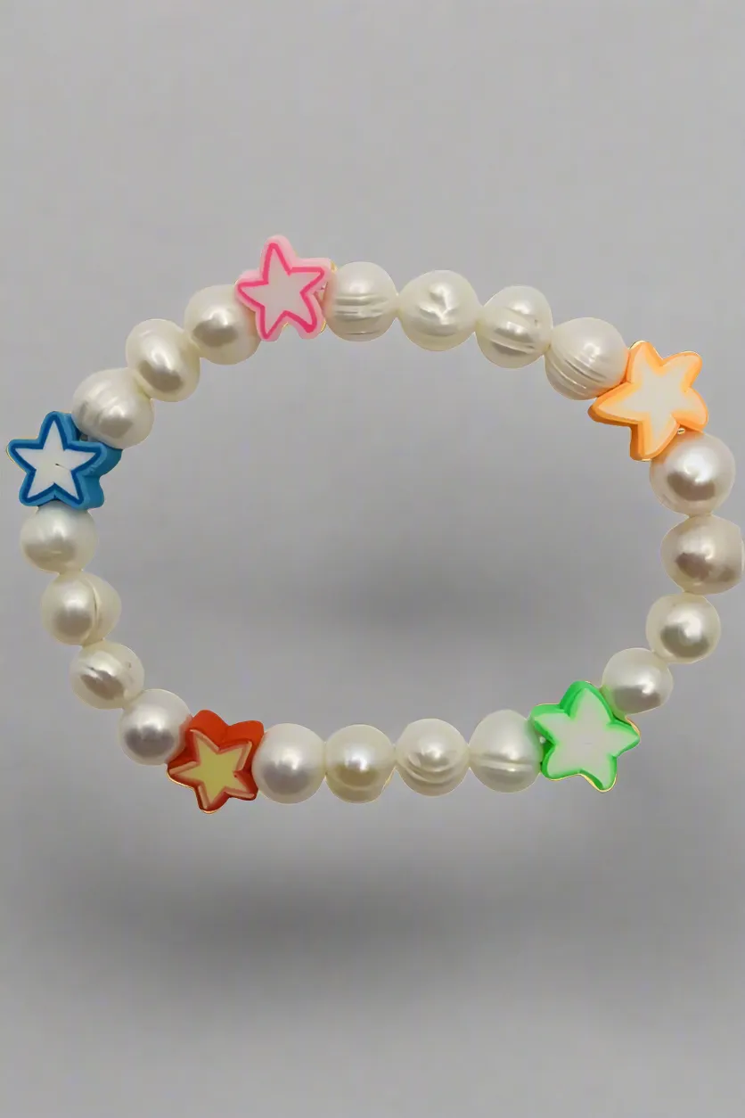 Bracha All Fun Star Pearl Bracelet