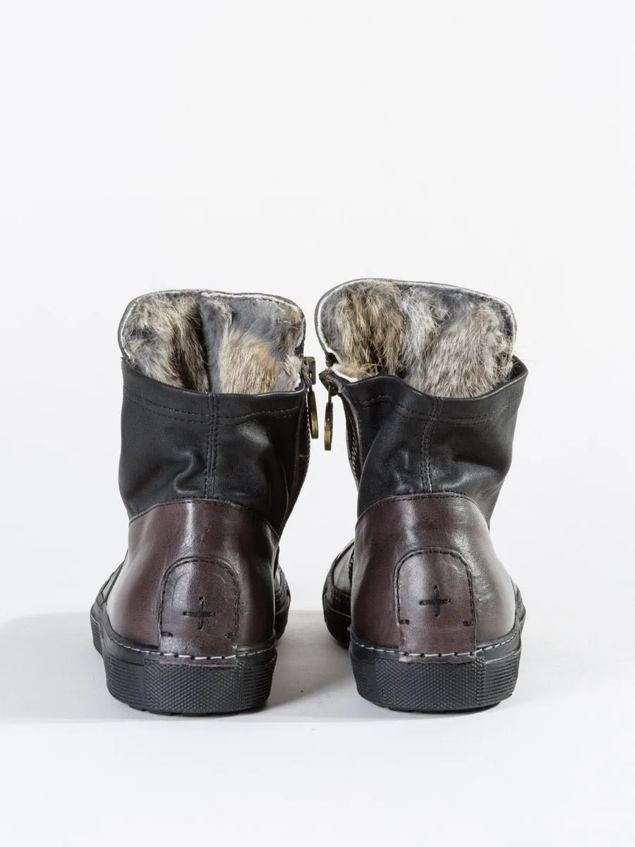 bret fur sneaker
