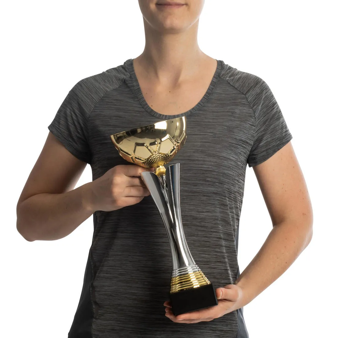 C535 Cup 32cm - Gold/Silver