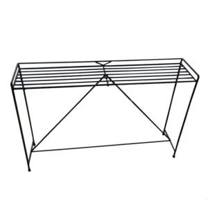 Camal No.901 Black Flower Stand (42.5L x 9.5W x 28H)