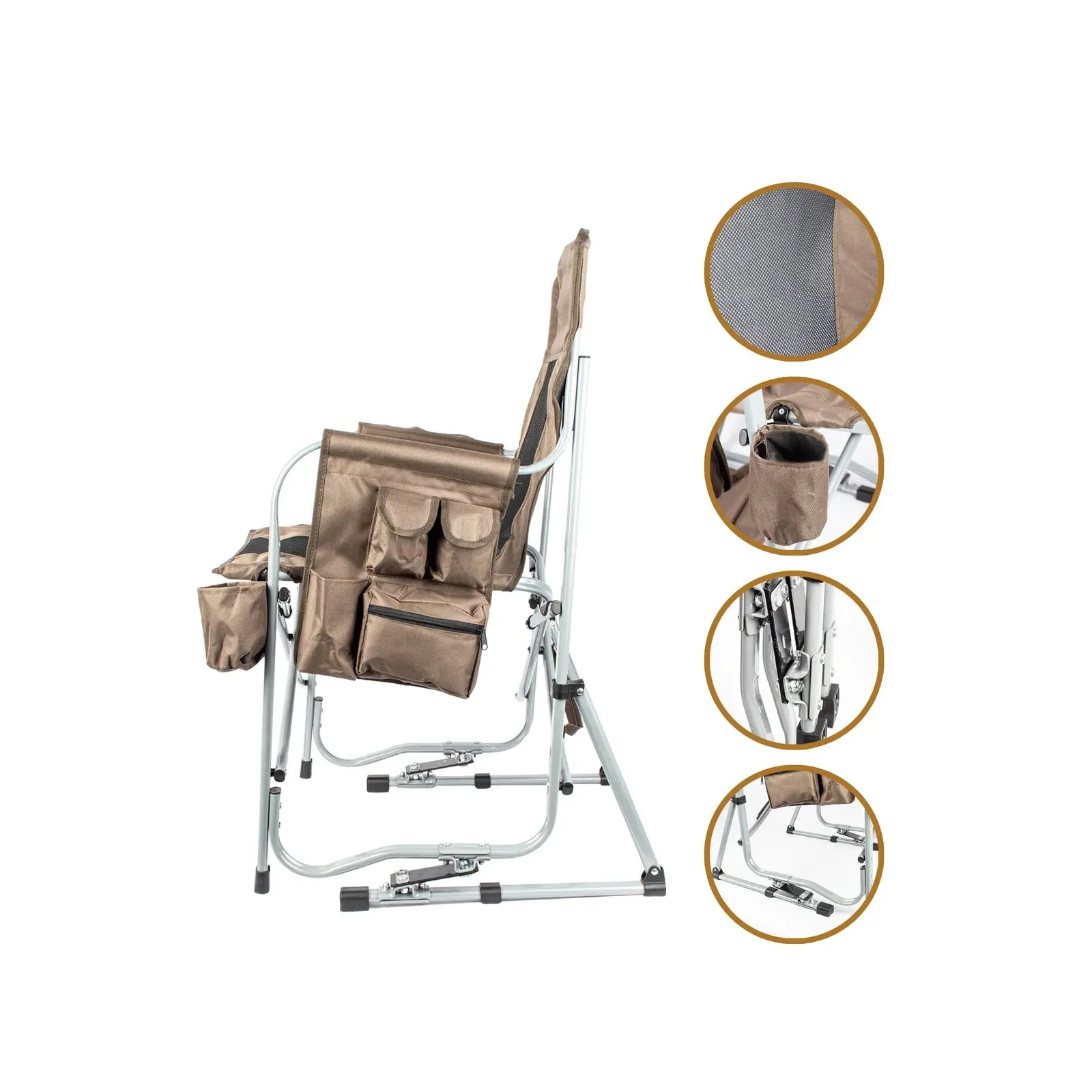 Camouflage Rocking Director Chair