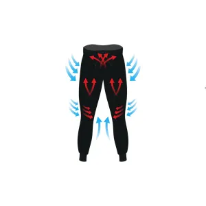 Camouflage Thermal Insulated Wool Pant Black