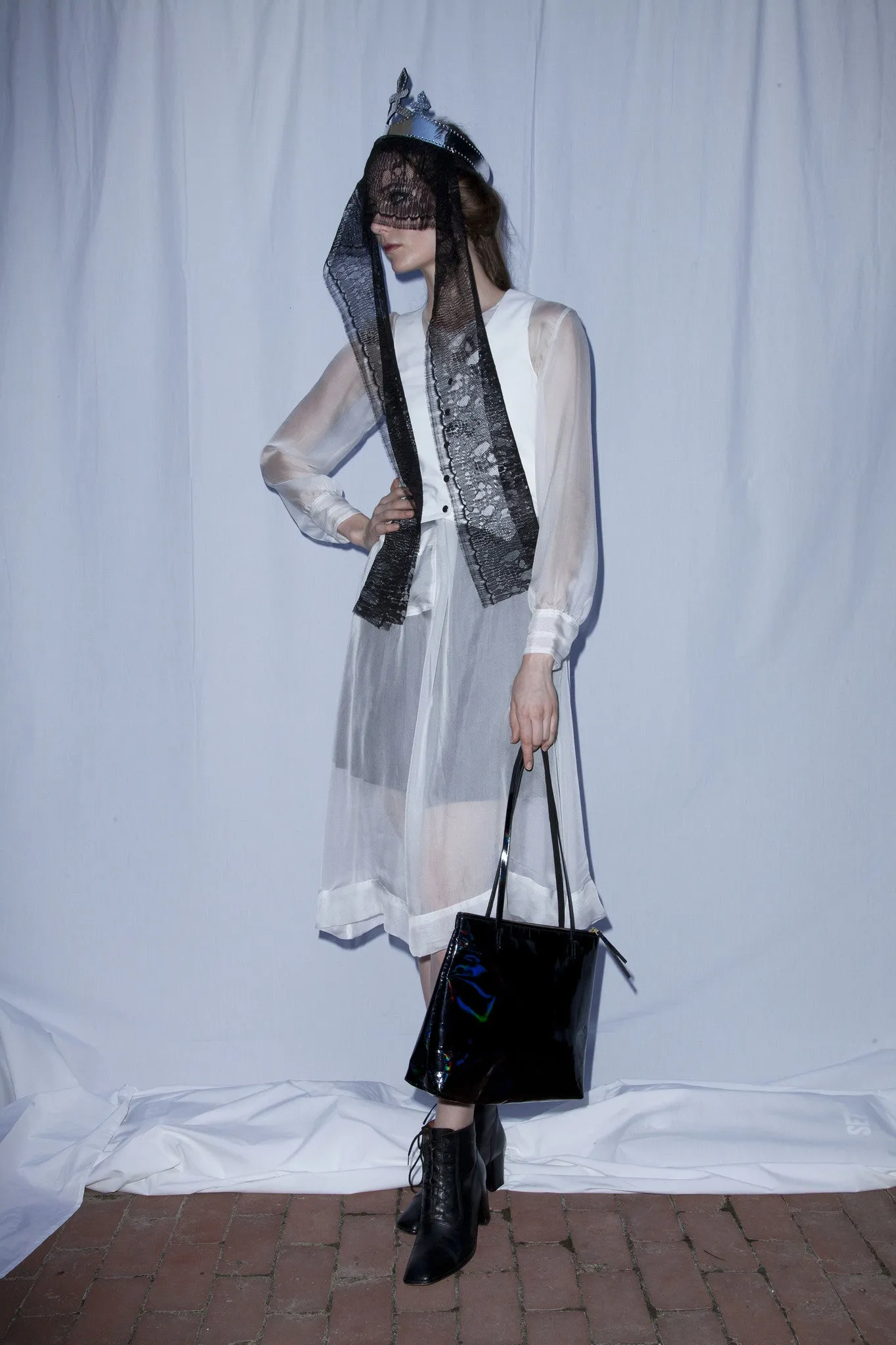 Cancer Shirt Dress, Vest, & Pleated Skirt