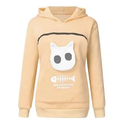 Carry-Me-Everywhere Cat Pouch Hoodie