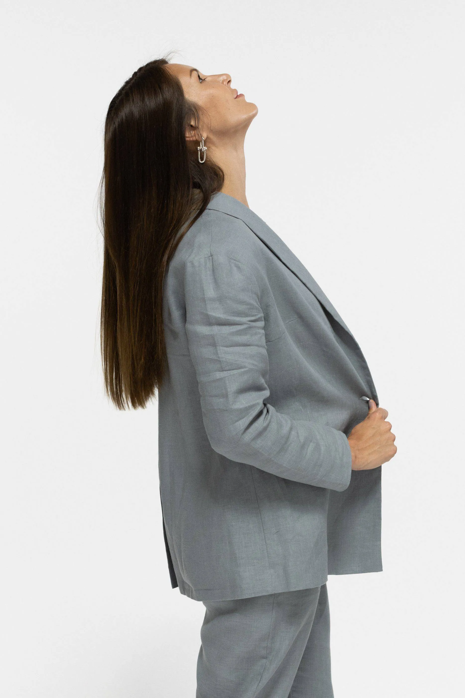 Casual Linen Suit