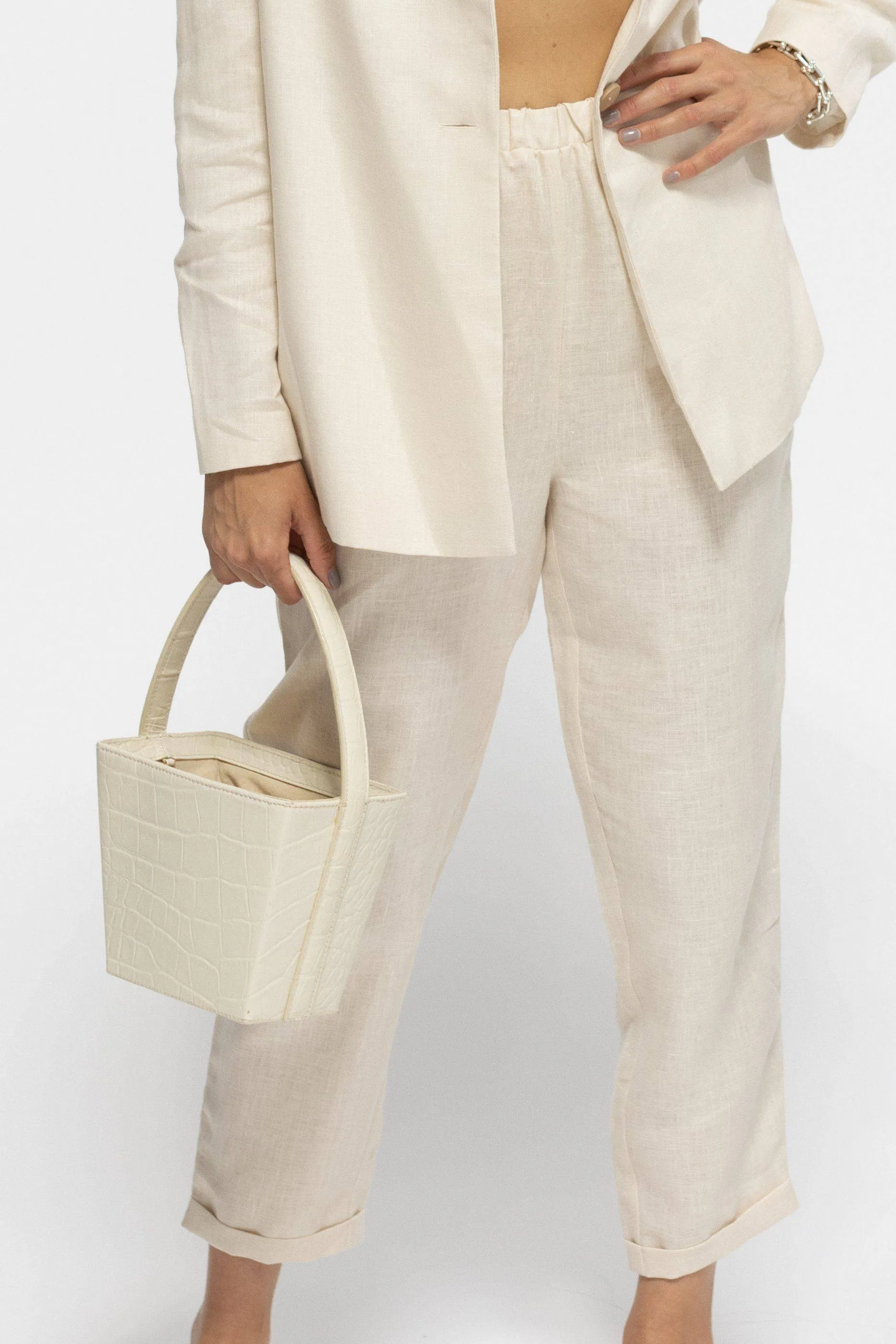 Casual Linen Suit